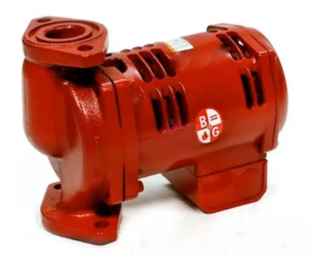 BELL & GOSSETT PL-75(1BL034) Series PL Cast Iron Close Coupled Booster Pump / Inline Circulator, 1/6 HP, 3400 RPM, 115 Volts, 2 NPT Flange Size