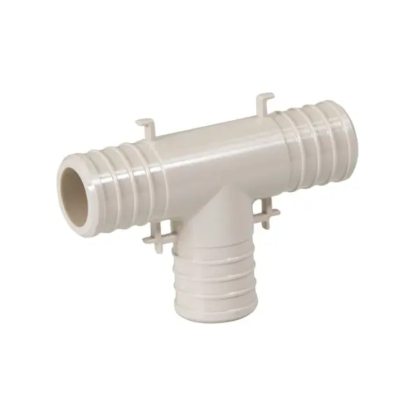 Everflow PPTE0034 3/4 Inch PEX Barb Tee Pipe Fitting Poly Alloy