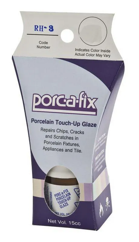 Rohl PORCAFIXSHAWSWHITE Porcelain Repair Touch Up Glaze Kit 1/2 oz.