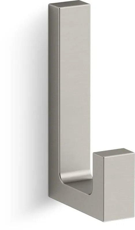 Kohler 27363-BN Draft 1-Hook Robe Hook in Vibrant Brushed Nickel