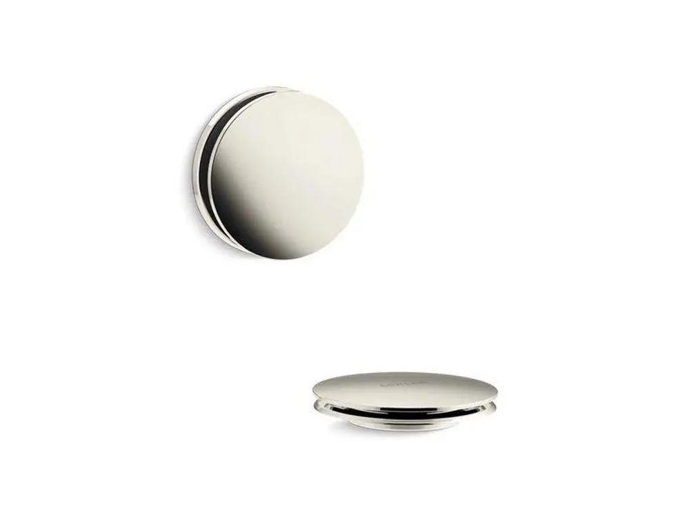 KOHLER 7142-SN ClearFlo Retrofit Toe Tap Conversion Kit in Vibrant Polished Nickel