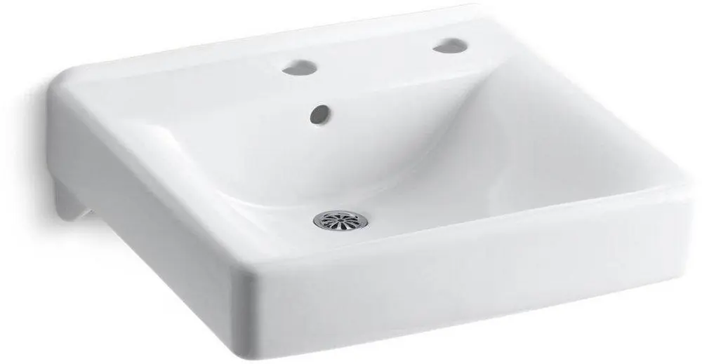 Kohler 2084-R-0 Soho 20 x 18 in. Rectangular Wall Mount Bathroom Sink