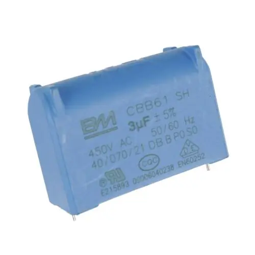 MIDEA 17400102000017 Capacitor Fan Motor 3UF/450