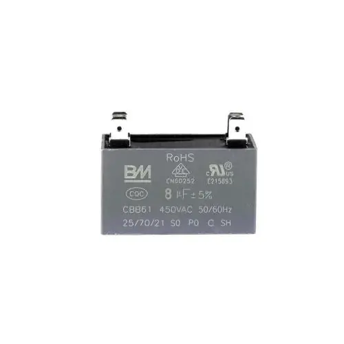 MIDEA 17400101000001 CAPACITOR FAN MOTOR 8UF 450
