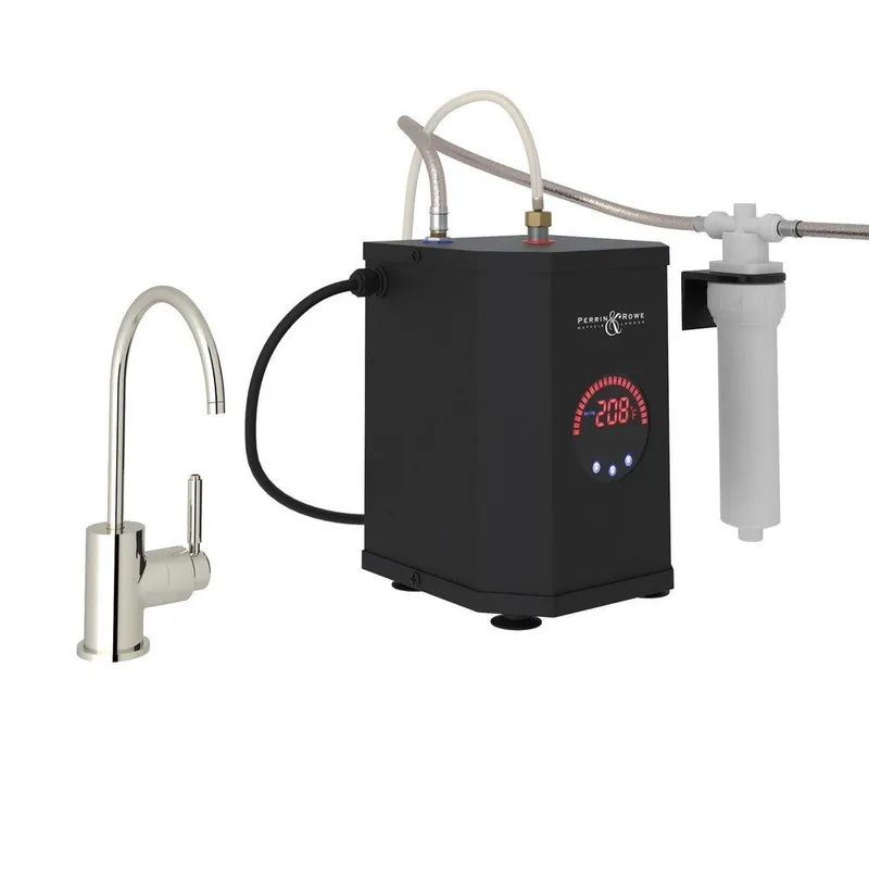 Rohl GKIT7545LMPN-2 Italian Kitchen Hot Water Dispenser Kit in Polished Nickel