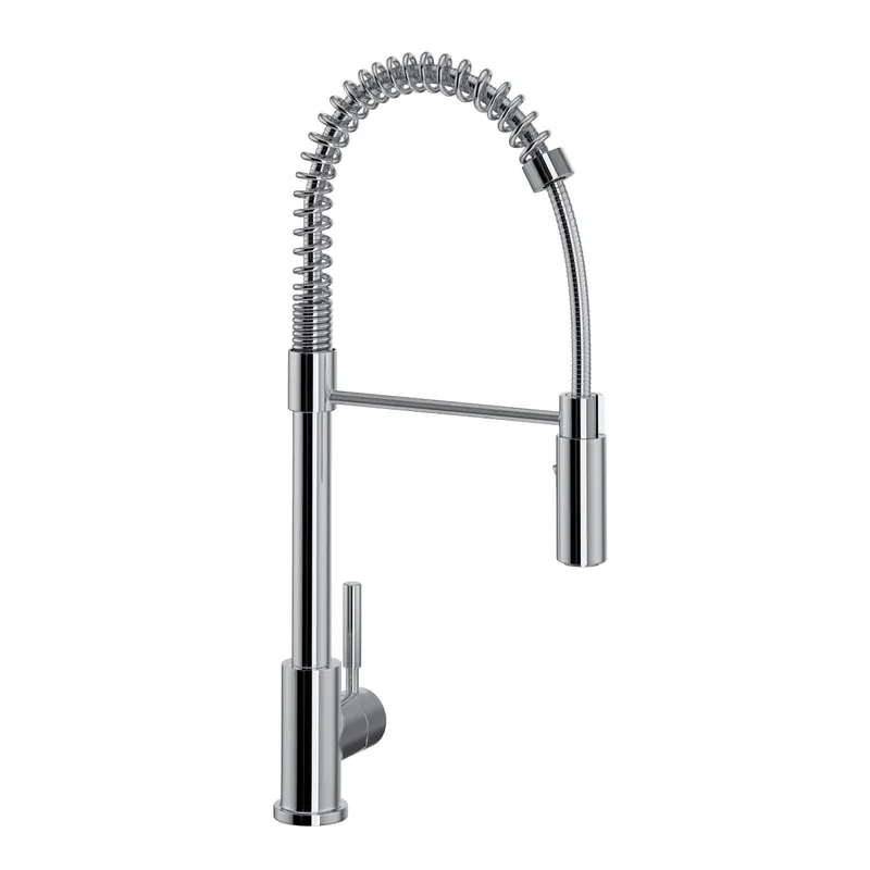 Rohl R7521APC Lux Pre-Rinse Pull-Down Kitchen Faucet in Polished Chrome