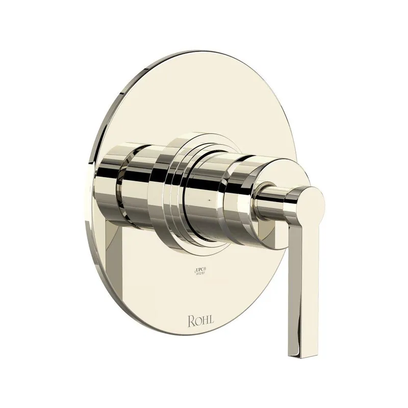 Rohl TLB51W1LMPN Lombardia Single Handle Pressure Balancing Valve Trim in Polished Nickel