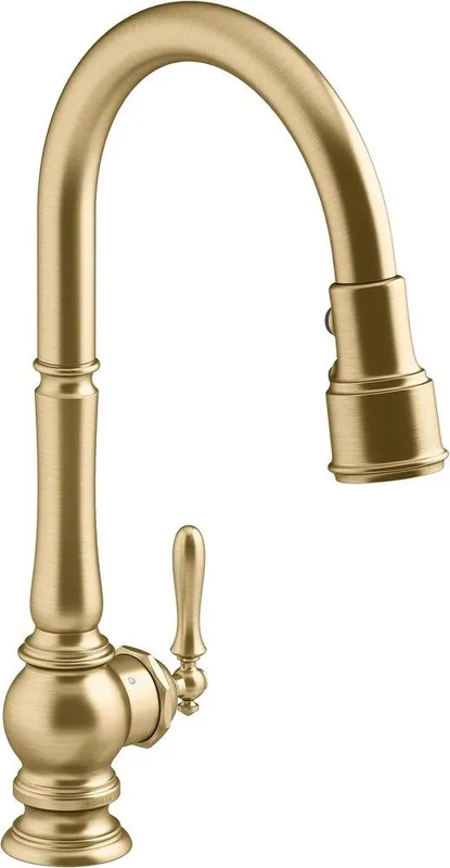 Kohler 29709-2MB Artifacts Single Handle Pull Down Touchless Kitchen Faucet