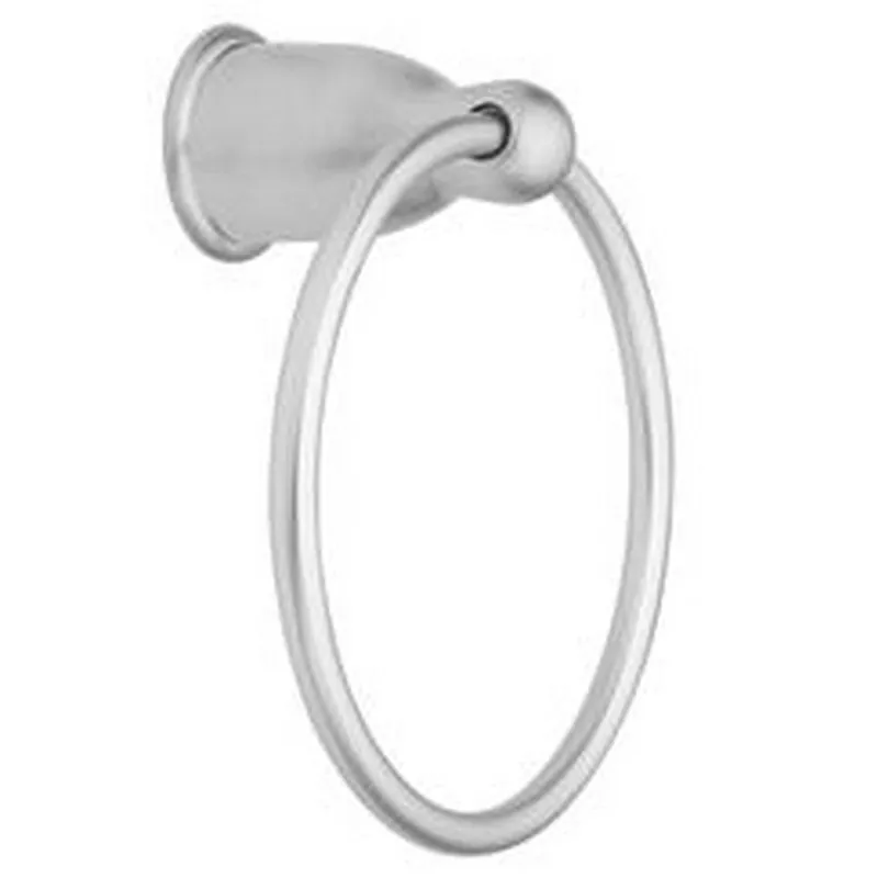 Moen YB8086BC Mason Round Closed Towel Ring in Brushed Chrome