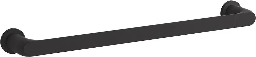 Kohler 97494-BL Avid 18 in Towel Bar in Matte Black