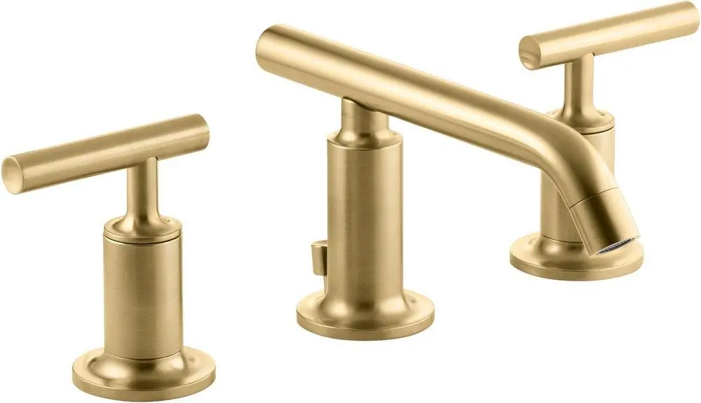 Kohler 14410-4-2MB Purist Two Handle Widespread Bathroom Sink Faucet