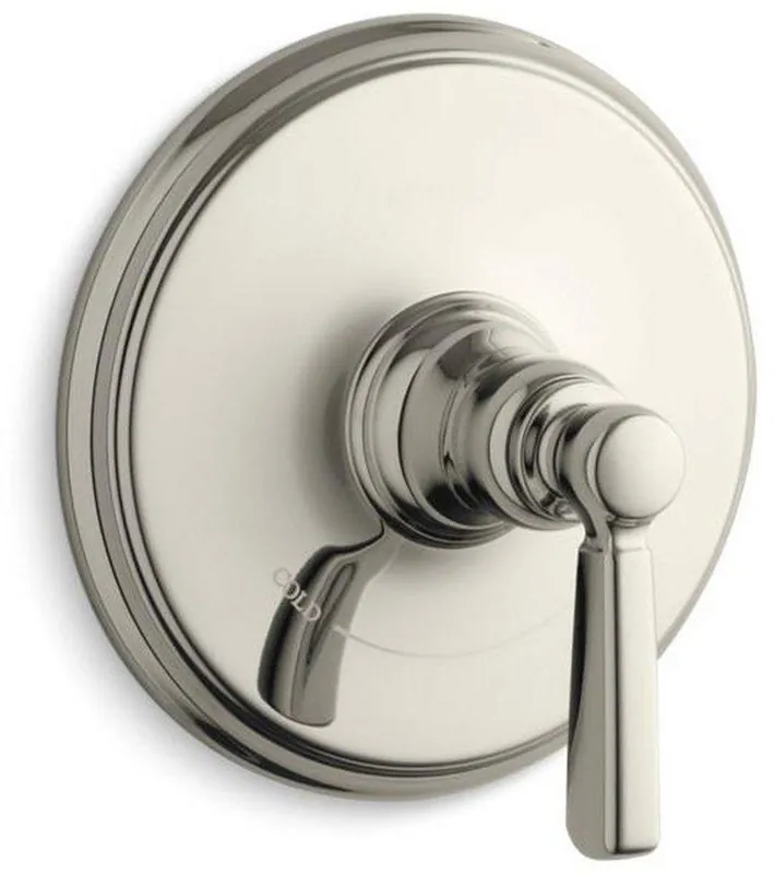 KOHLER T10593-4-SN Bancroft Single Handle Thermostatic Valve Trim in Vibrant Polished Nickel