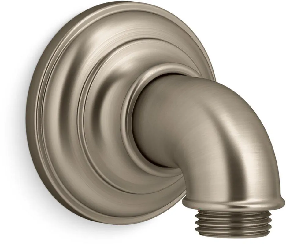 Kohler 72796-BV Artifacts Supply Elbow in Vibrant Brushed Bronze