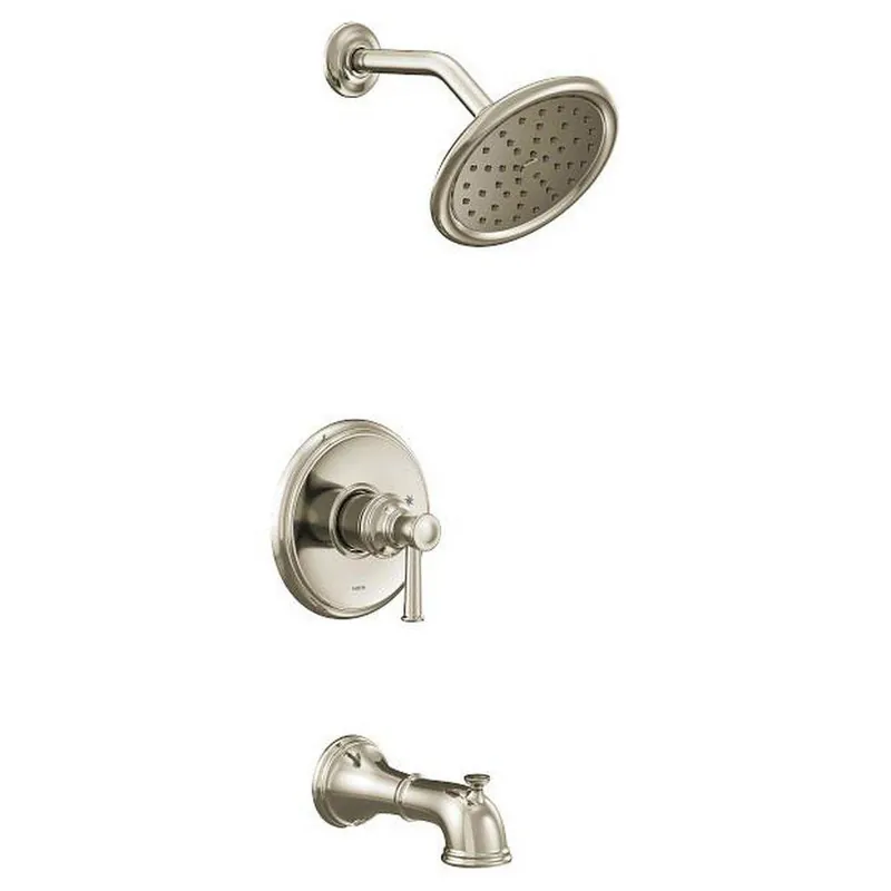 Moen UT2313EPNL Belfield One Handle Single Function Bathtub & Shower Faucet in Polished Nickel (Trim Only)