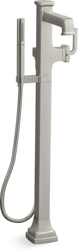 Kohler T27408-4-BN Riff Single Handle Lever Floor Mount Filler