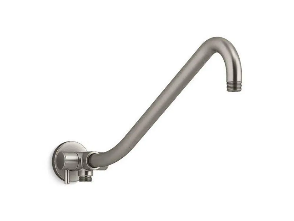 Kohler 76337-BN Gooseneck Shower Arm and Flange with 2-Way Diverter