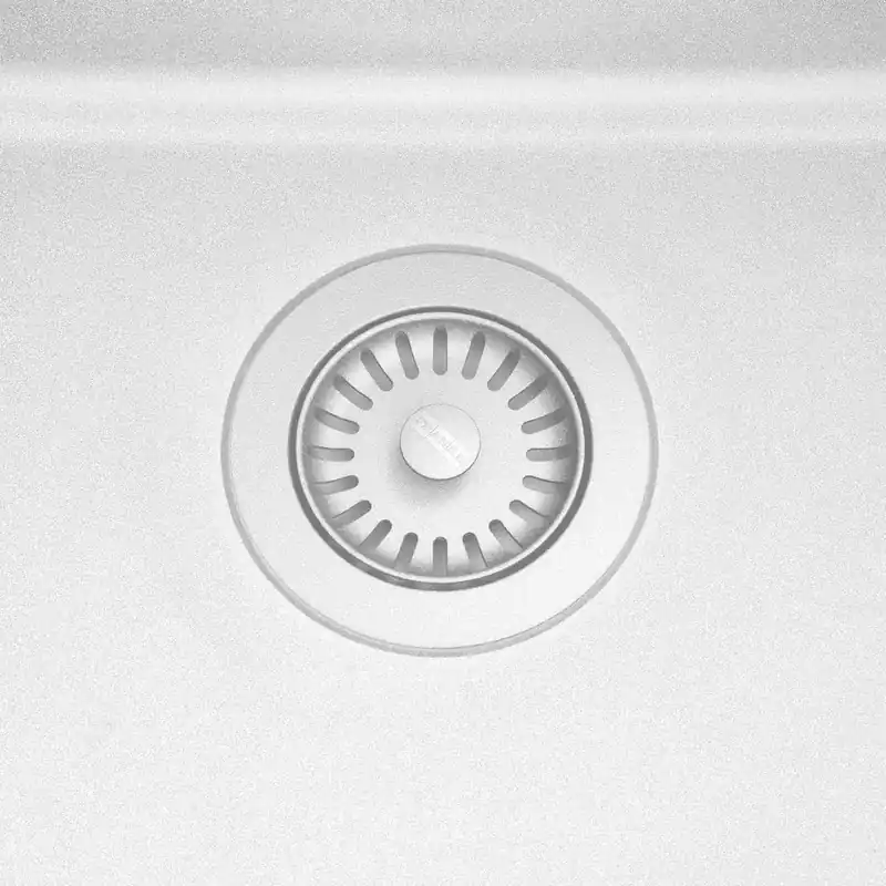 Franke 900-PWT Colorline Sink Strainer Assembly - Polar White