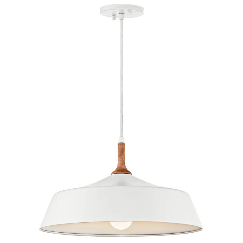 Kichler 43683WH Danika Pendant Light 100W Inch