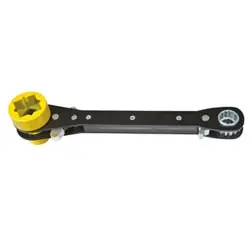 Klein KT155HD Lineman’s Ratcheting 5-in-1 Wrench Heavy Duty