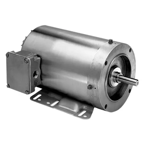 US-Nidec WDP2S2AHC White Epoxy Washdown Motor 2 HP TEFC