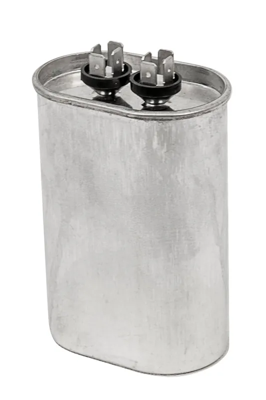 Packard POCF12.5A Titan HD POCF Oval Aluminum Motor Single Run Capacitor, 12.5 uF, 440 VAC