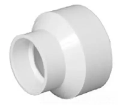 Charlotte Pipe PVC001020600 1-1/2 in. Hub x 2 in. Hub PVC DWV Increaser/Reducer