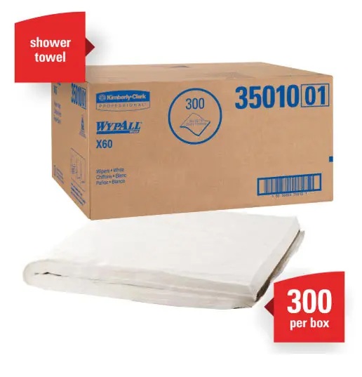 WypAll 35010 Towel 20 in Width 43-4/5 in Length