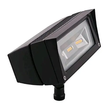 RAB FFLED18 Floodlight Fixture With ON/OFF Driver, LED Lamp, 22 W Fixture, 100 to 240/277 VAC