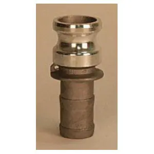 APG 3E12EAL Industrial Cam and Groove Coupler 1-1/4 in Male Adapter x Hose Shank