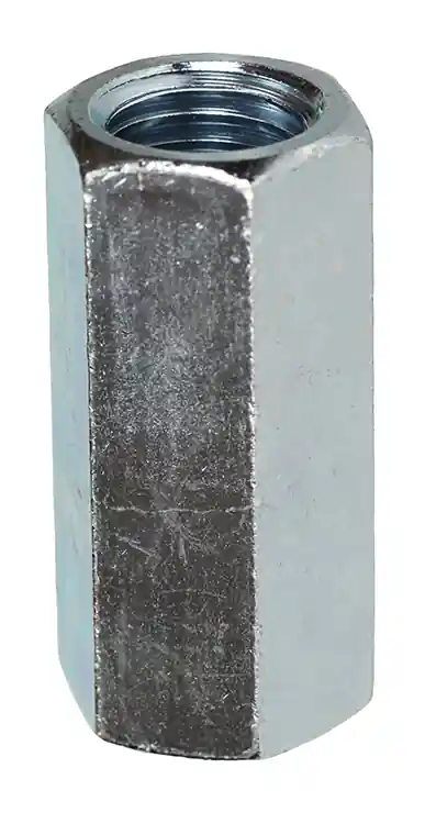 L.H. Dottie RC2 Rod Coupling, 3/8-16 UNC Thread, Zinc Plated Steel