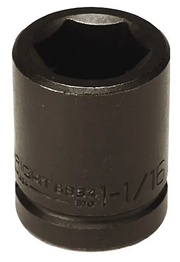Wright Tool Company 6834 1 1/16 3/4Dr 6Pt Impact Socket Wright