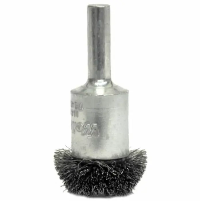 Weiler 10043 Circular Flared Stem Mount End Brush 1 in