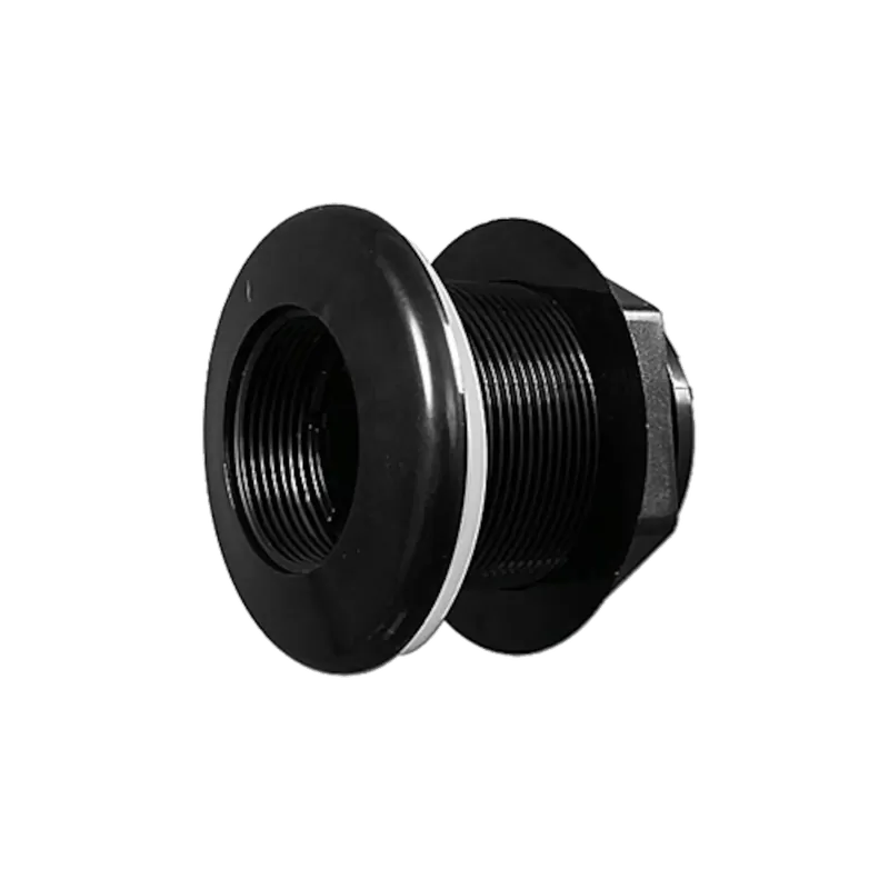 Balboa Water Group 10-3320BLK Wall Fitting BWG/HydroAir Standard Jet Extended Black