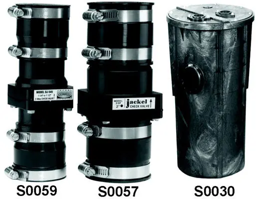 A Y McDonald 4421-061 2063 2 Full Flow Sump Pump Check Valve, 2 in Inlet x 2 in Outlet, Domestic