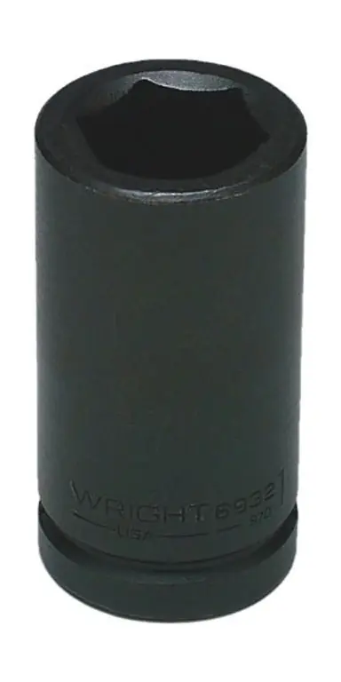 WRIGHT TOOL COMPANY 6968 2 1/8 3/4Dr 6Pt Deep Impact Socket