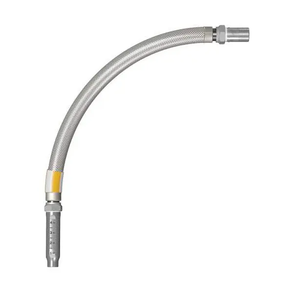 Victaulic A31HAQFBA2 VicFlex AH2 Stainless Steel Braided Flexible Drop Hose with 5.75 in Reducer 1/2 in NPT