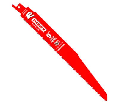 FREUD TOOLS/DIABLO TOOLS DS0908BFD5 9 in. 8/10 TPI Bi-Metal Reciprocating Saw Blade