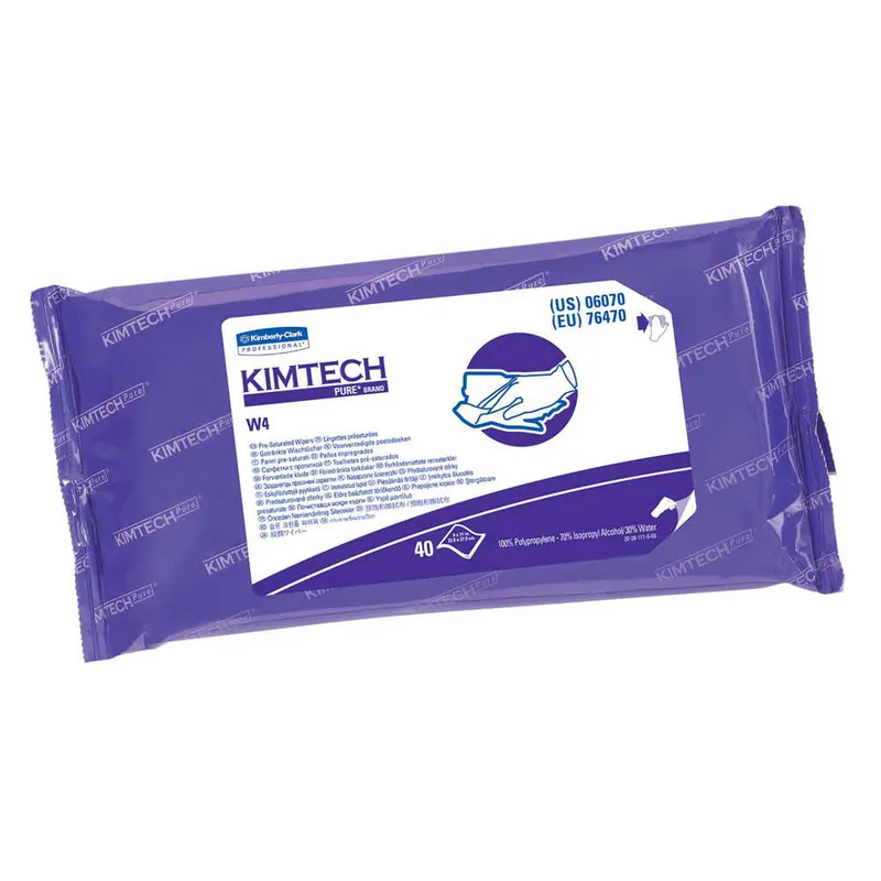 Kimberly-Clark 6070 Kimtech Premoistend Wetwipes