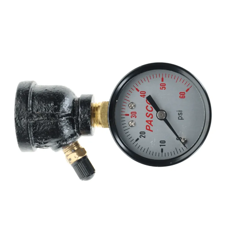Pasco 1412 Air Test Guage Assembly 0-60# - 3/4 FPT