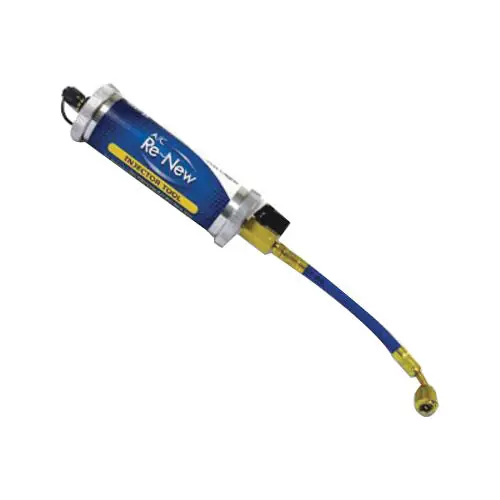Rheem 4057-99 A/C Re-New Injector Tool, For Injecting A/C Re-New Into A/C & Refrigeration Systems, 4 oz. Capacity