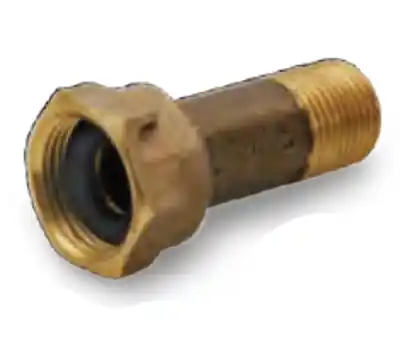Everflow WMC0034-NL Brass Water Meter Coupling Adapter 3/4 Inch