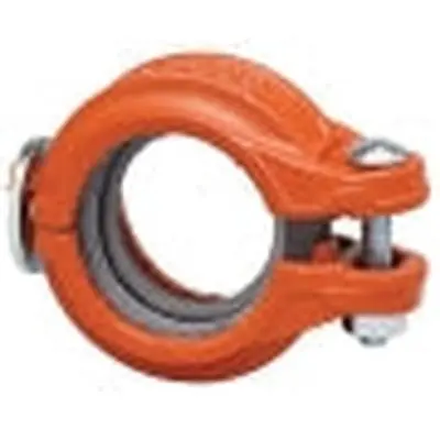 Victaulic L014109PE0 FireLock Style 109 1-1/2 in Orange Enamel Grooved Coupling