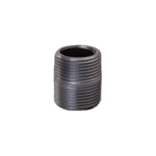 Everflow NPBL3400 3/4 x Close Black Steel Nipple