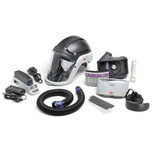 Versaflo TR-300N+HIK PAPR Kit Belt-mounted Clear Visor Beige