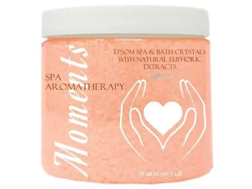 INSPARATION 904-C inSPAration Signature Collection Aromatherapy Epsom Salt Crystals Moments 16oz Jar 904C