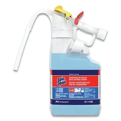 SPIC N SPAN 72001 Dilute2Go Disinfecting All-Purpose Spray and Glass Cleaner 4.5 L Jug