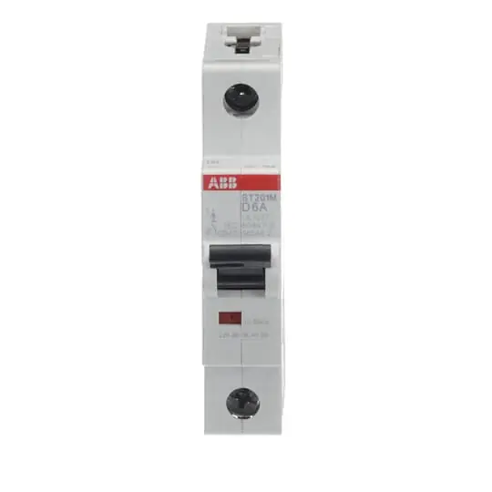 ABB ST201M-D6 MCB ST200M 1P D 6A UL