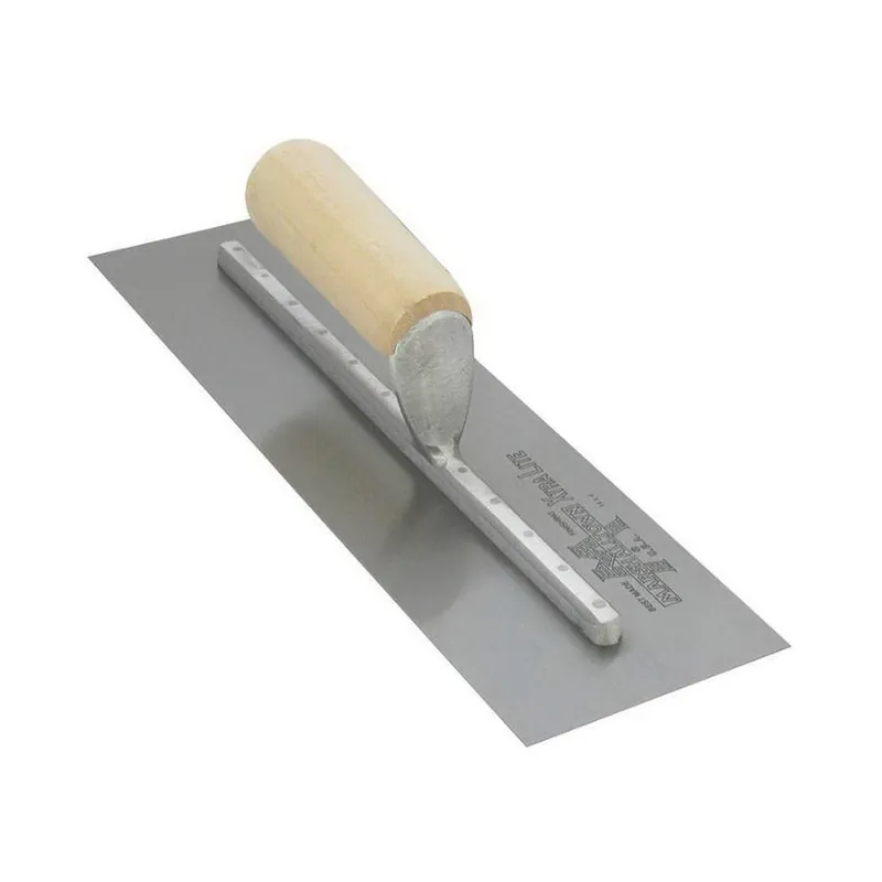 MARSHALLTOWN MX57 14X3 Finishing Trowel Straight Handle