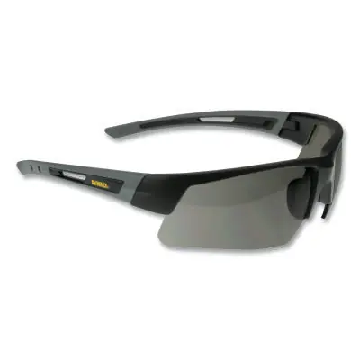 DeWalt DPG100-2D Crosscut Safety Glasses Smoke Lens Tint Polycarbonate