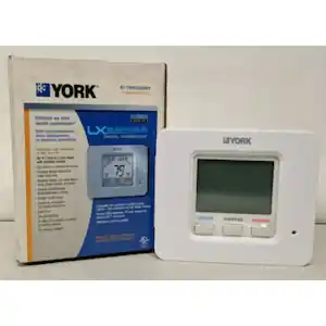 YORK S1-TBSU306-Y THERMOSTAT,PRGRM,7-DAY,3H/2C,W